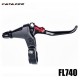 FL740 Hendel 164 G/paar Racer Racefiets Gesmeed Aluminium Hendel 3 Vinger Hendel Met Remklauw Canti Rem Rapidfire Shifter