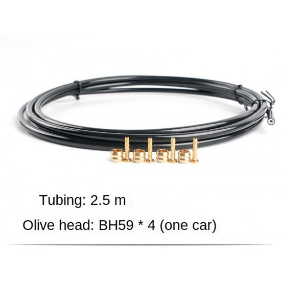 Tubing 2.5mm Oil Tube Set Insert & Olive Head Cable Set for Bicycle Hydraulic Disc Brake