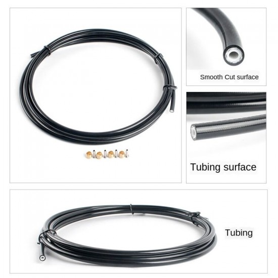 Tubing 2.5mm Oil Tube Set Insert & Olive Head Cable Set for Bicycle Hydraulic Disc Brake