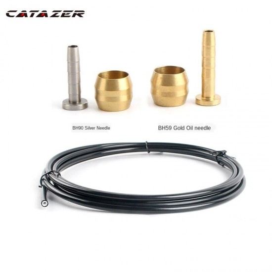 Tubing 2.5mm Oil Tube Set Insert & Olive Head Cable Set for Bicycle Hydraulic Disc Brake
