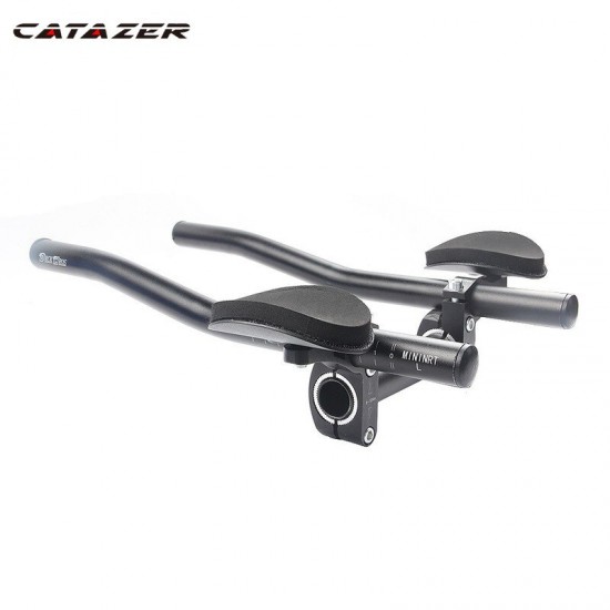 Aluminum Bicycle Rest TT Handlebar Aero Bar for Triathlon Time Cycling Bike Rest Handlebar for Bicycle Bike Long Distance Riding