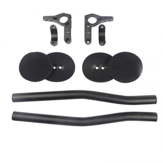 Aluminum Bicycle Rest TT Handlebar Aero Bar for Triathlon Time Cycling Bike Rest Handlebar for Bicycle Bike Long Distance Riding