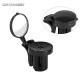 Bicycle Bar End Mirror Mini Adjustable Rearview Mirror for Road Bikes Rotate Racing Bicycle Side Handlebar Plug Safety Mirror