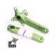 Fiets Crank 104BCD 170 Mm Mountainbike Crankstel Aluminium Met Bottom Mtb Fiets Crank Met Bb 9/10 Speed 32T 34T 36T 38T