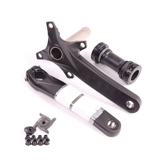 Fiets Crank 104BCD 170 Mm Mountainbike Crankstel Aluminium Met Bottom Mtb Fiets Crank Met Bb 9/10 Speed 32T 34T 36T 38T