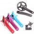 Fiets Crank 104BCD 170 Mm Mountainbike Crankstel Aluminium Met Bottom Mtb Fiets Crank Met Bb 9/10 Speed 32T 34T 36T 38T