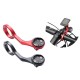 Bicycle Extension Computer Mount GPS Bracket Holder Bike Handlebar Black Plastic for MTB Road Cycling Accessories