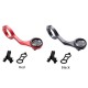 Bicycle Extension Computer Mount GPS Bracket Holder Bike Handlebar Black Plastic for MTB Road Cycling Accessories