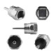 Bicycle Integrated Axle Tool 8mm Hexagon Socket with 4 Square Cap 2 Wrench Flywheel Tool Bicycle Sprocket Removal Tools