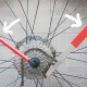 Bicycle Integrated Axle Tool 8mm Hexagon Socket with 4 Square Cap 2 Wrench Flywheel Tool Bicycle Sprocket Removal Tools