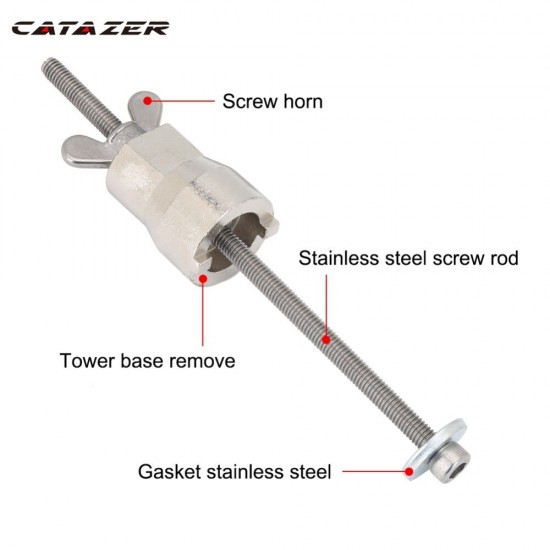 Bicycle Hub Disassembly Tool Mountain Road Bike Slip Remove Repair Free Hub Tool Bearing Slotted Sleeve Bike Casstte Body Mount