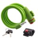 Bike Lock with Keys Hamburg-Lock Alloy Anti-Theft Strong Security Bicycle Chain Lock Mount Bracket Bike Lock