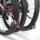 Bicycle Foldable Lock W/ Bracket Mount on Bike Handy Pocket Key Storage Lock Type Safe Zinc Alloy Steel Locking