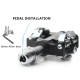 Bicycle Pedal Aluminum Alloy MTB Mountain Bike Pedals Sealed Bearing Non-Clips Pedal Self-locking Pedal SPD Bicycle Pedals