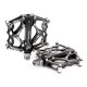 Bicycle Pedal On 3 Bearings Bike Pedal Anti-slip Ultralight CNC MTB Mountain Bike Pedal Cycling Parts Sealed Bearing Pedals