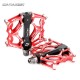 Bicycle Pedal On 3 Bearings Bike Pedal Anti-slip Ultralight CNC MTB Mountain Bike Pedal Cycling Parts Sealed Bearing Pedals