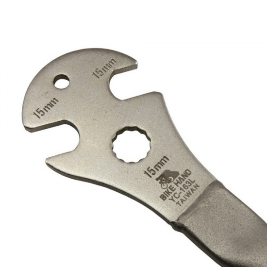 Bicycle Pedal Wrench Tool Spanner 15mm Alloy Steel Long Handle Repair Tool For Road Bike Mtb Mountain Cycling Pedal Mount Tool