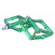 Bicycle Pedals 8 Bearings Wide Non-slip Aviation Aluminum Alloy Bike Pedal Ultra-thin MTB Pedal With Shackles Bicycle Pedal