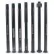 Bicycle Thru Axle Bike Quick Release Hubs Tube Shaft Skewers Rear Axle 171/173/175mm * M12x1.0 M12x1.5 M12x1.75 Bike Thru Axle