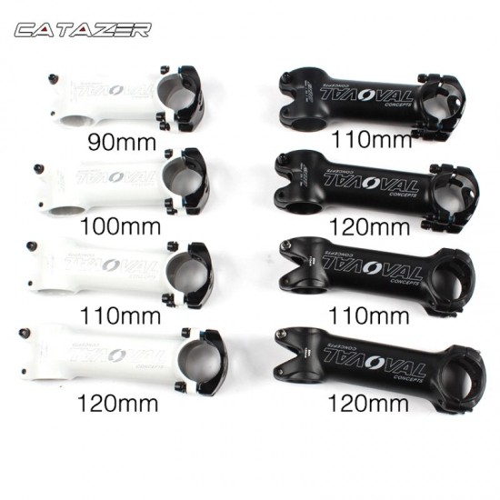 Fiets Stuurpen 31.8Mm * 90/110/120Mm Fiets Stuur Ultralight 6/8/17 Graden 28.6Mm Mountainbike Racefiets Fiets Stuurpen