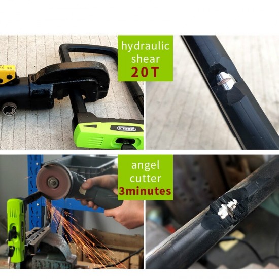 Bike U-lock High End 20T Hydraulic Shear Resistant Lock Motorcycle Lock Convenient Lock Frame Bicycle Accessories