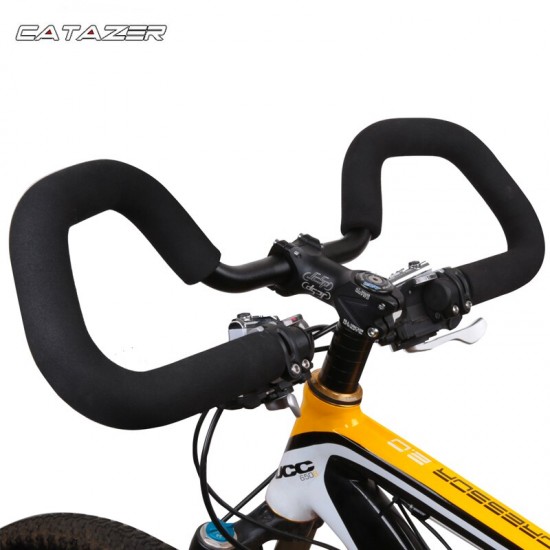 Bicycle Butterfly Handlebar 25.4*580mm Mountain Bike Handlebar Aluminum Alloy Ride Rest Handlebar Road Cycling MTB Handlebar