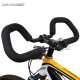 Bicycle Butterfly Handlebar 25.4*580mm Mountain Bike Handlebar Aluminum Alloy Ride Rest Handlebar Road Cycling MTB Handlebar