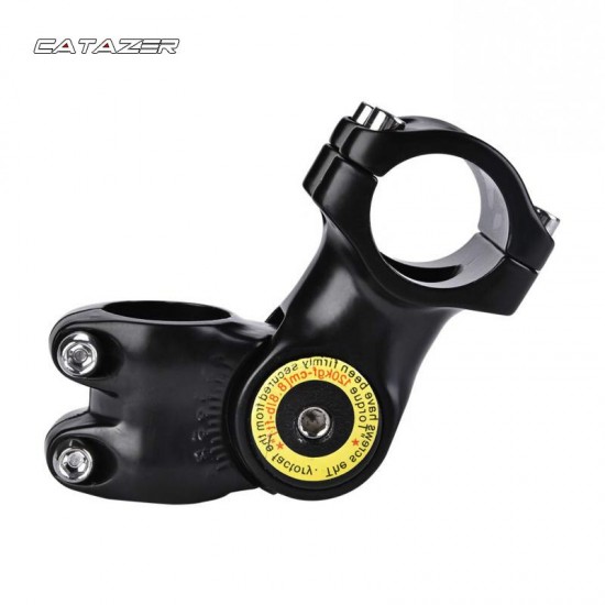 Bicycle Folding Stem Aluminum Alloy 60 Degree Adjustable Mountain Road Bike Handlebar Stem13x5x4cm Stem Bicycle Handlebar Stem