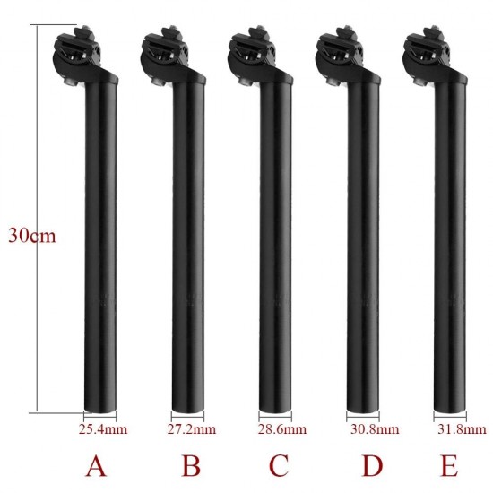 Bicycle Seat Post 25.4/27.2/28.6/30.8/31.8 Aluminium Seatpost for Road Mountain Bike MTB Fixed Gear bmx Bicycle