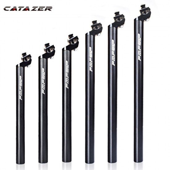 Bicycle Seat Post 27.2/18.6/30.4mm*350/450mm Bicycle Parts Mountain Bike Road Mountain Bike Aluminum Alloy Seat Post Seat Tube