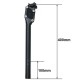 Bicycle Seat Post 27.2/28.6/30.0/30.4/30.9/31.6mm * 350mm MTB Shock Absorber Seat Post Mountain Bike Seat Tube