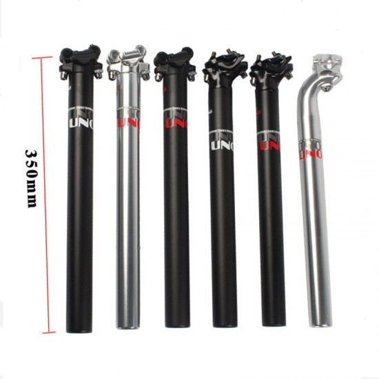 Fiets Zadelpen Mtb Road Mountainbike Ultralight Aluminium Zadelpen Zitbuis 27.2/30.9/31.6Mm * 350mm Fiets Onderdelen