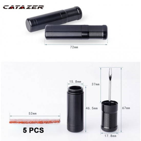 Bicycle Tire Repair Tools MTB Road Bike Tubeless Rubber Strip Cycling Car Motorcycle Portable Tyre Puncture Repairing Tool
