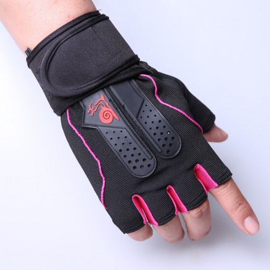 Fietsen Anti-Slip Anti-Zweet Mannen Vrouwen Half Vinger Handschoenen Ademend Anti-Shock Sport Handschoenen Mtb Bike fiets Handschoen