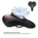 Cycling Saddle Big Butt Silicone Bicycle Seat Cool Lightweight Breathable Bicycle Accessories