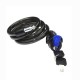 Bicycle Lock Key Anti-theft Security MTB Pad Lock Mountain Bike Wire Road Bike Safety Cable Lock Bicycle Protection Motorcycle