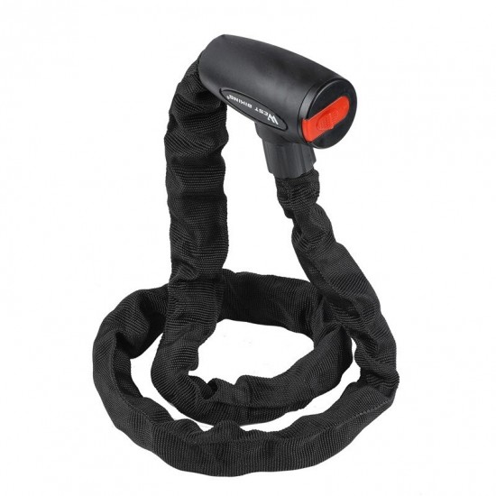 Bicycle Lock Steel Anti-Theft Bike Chain Lock Security Reinforced Cycling Chain Lock Motorcycle Bicycle Accessories