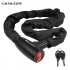 Bicycle Lock Steel Anti-Theft Bike Chain Lock Security Reinforced Cycling Chain Lock Motorcycle Bicycle Accessories