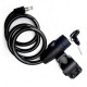Bicycle Lock Secure Keys Bike Cable Lock with Mounting Bracket Universal Anti-Theft Bike Bicycle Lock Stainless Steel Cable