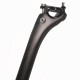Bicycle Seat Posts Carbon Fiber Road/Mtb 3K Gloss/Matte Offset Seat Post 25.4/27.2/30.8/31.6 Ultra-light Bicycle Seatpost