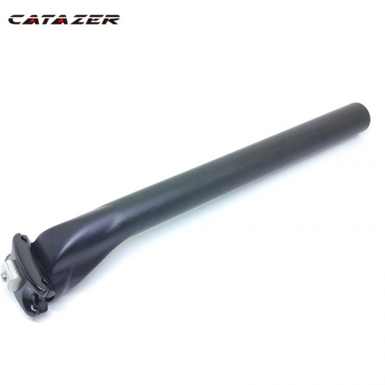 Bicycle Seat Posts Carbon Fiber Road/Mtb 3K Gloss/Matte Offset Seat Post 25.4/27.2/30.8/31.6 Ultra-light Bicycle Seatpost