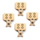 Sintered Metallic Bicycle Disc Brake Pads for AVID TEKT0 4 Pairs Bike Brake Pads