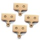 Sintered Metallic Bicycle Disc Brake Pads for AVID TEKT0 4 Pairs Bike Brake Pads