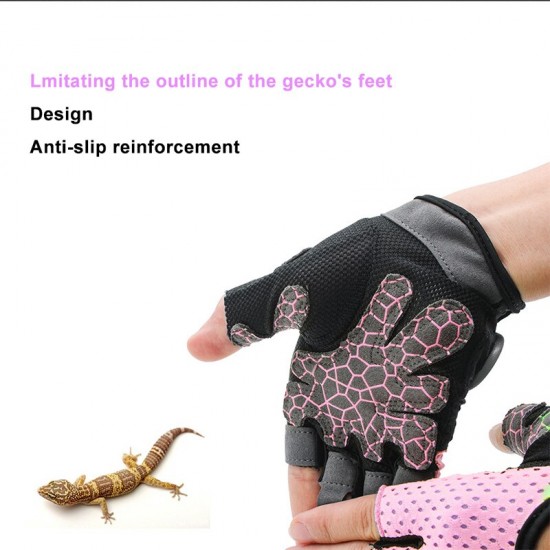 Gewichtheffen Gym Handschoenen Training Fitness Handschoenen Mannen Sport Oefening Antislip Ademende Handschoenen Vrouwen Yoga Handschoenen