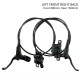 HD-M275 MTB Bicycle Hydraulic Disc Brake 800mm /1500mm 160/180/203mm Rotor Mountain Bike Front/Rear Brakes Aluminum alloy
