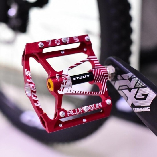 Hight Quality MTB Mountain BMX Bicycle Bike Pedals 286g Ultralight Professional Cycling Sealed Bearing Pedals Bicycle Pedal