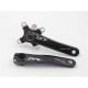 Mountain Road Bicycle Hollow Integrated Crank 104 BCD Single Speed Chainring Left and Right Crank 68-73mm BB 9-10 Speed Crankset