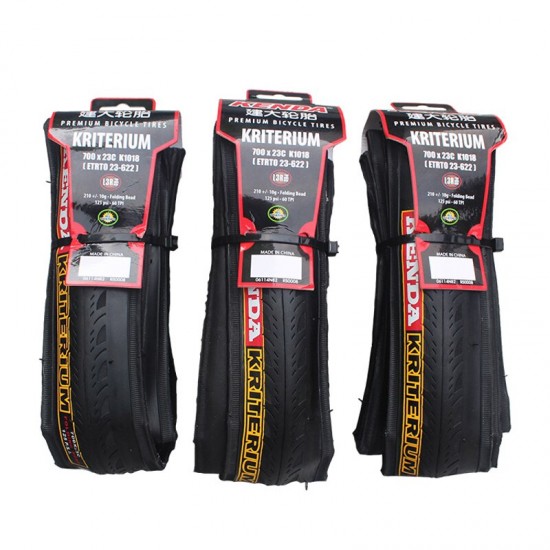 KENDA bicycle tire 700 700*23C road bike tires 700*25C 60TPI anti puncture ultralight 300g cycling folding tyres low resistance