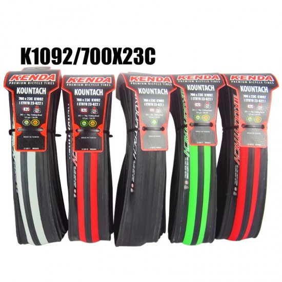 KENDA bicycle tires 700C 700*23C 120 TPI anti puncture folding tyres racing road bike tire 700 23C ultralight 220g 125 PSI
