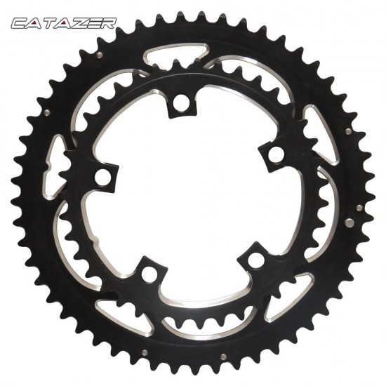 Kettingwiel BCD110 53T 50T 48T 46T 39T 34T Kettingblad Road Fiets Vouwfiets Keten ringen Cnc Voor Dual Disc